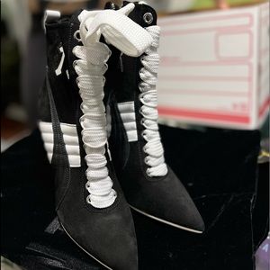 FENTY PUMA by Rihanna White/Black No Boots/Booties